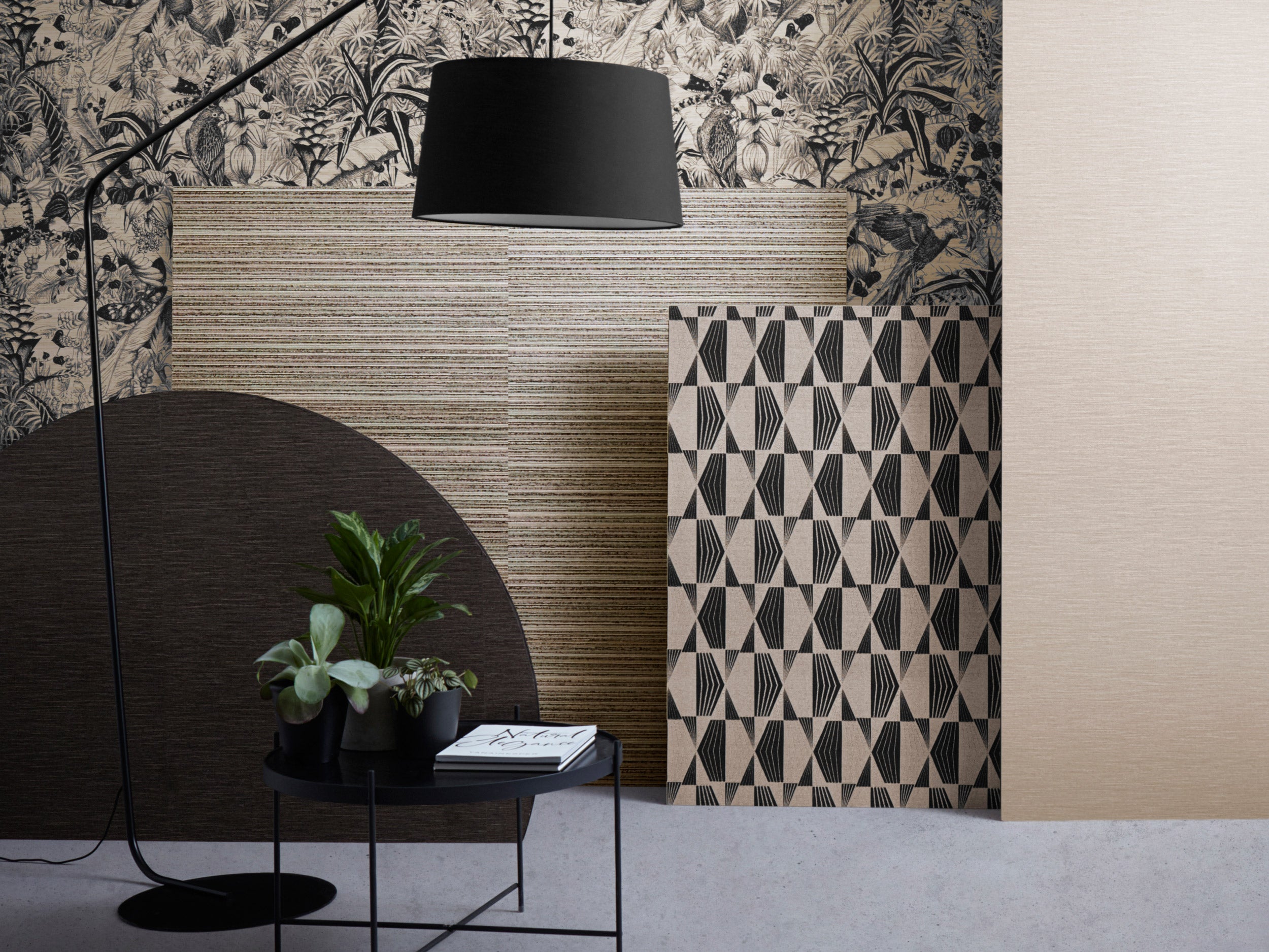 papier peint farbtupfer interior design