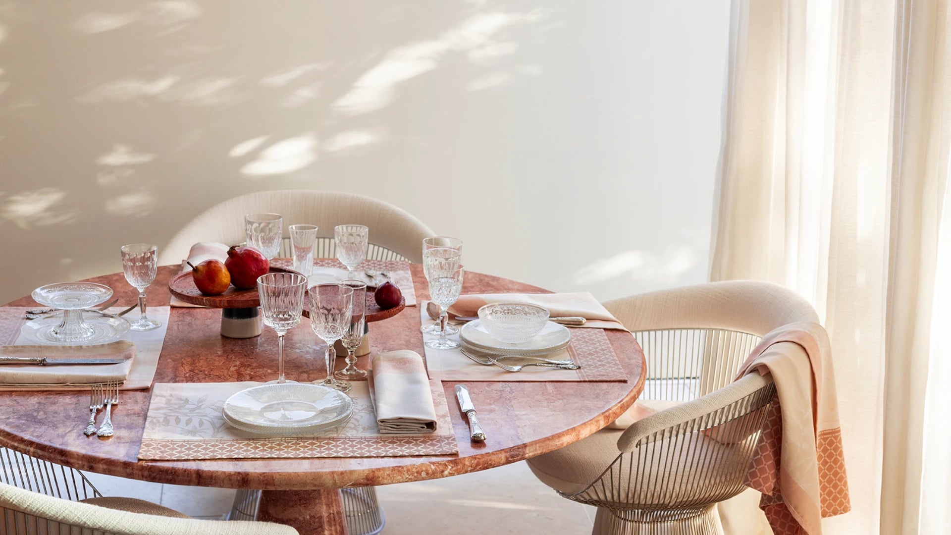 set de table de haute qualité farbtupfer interior design