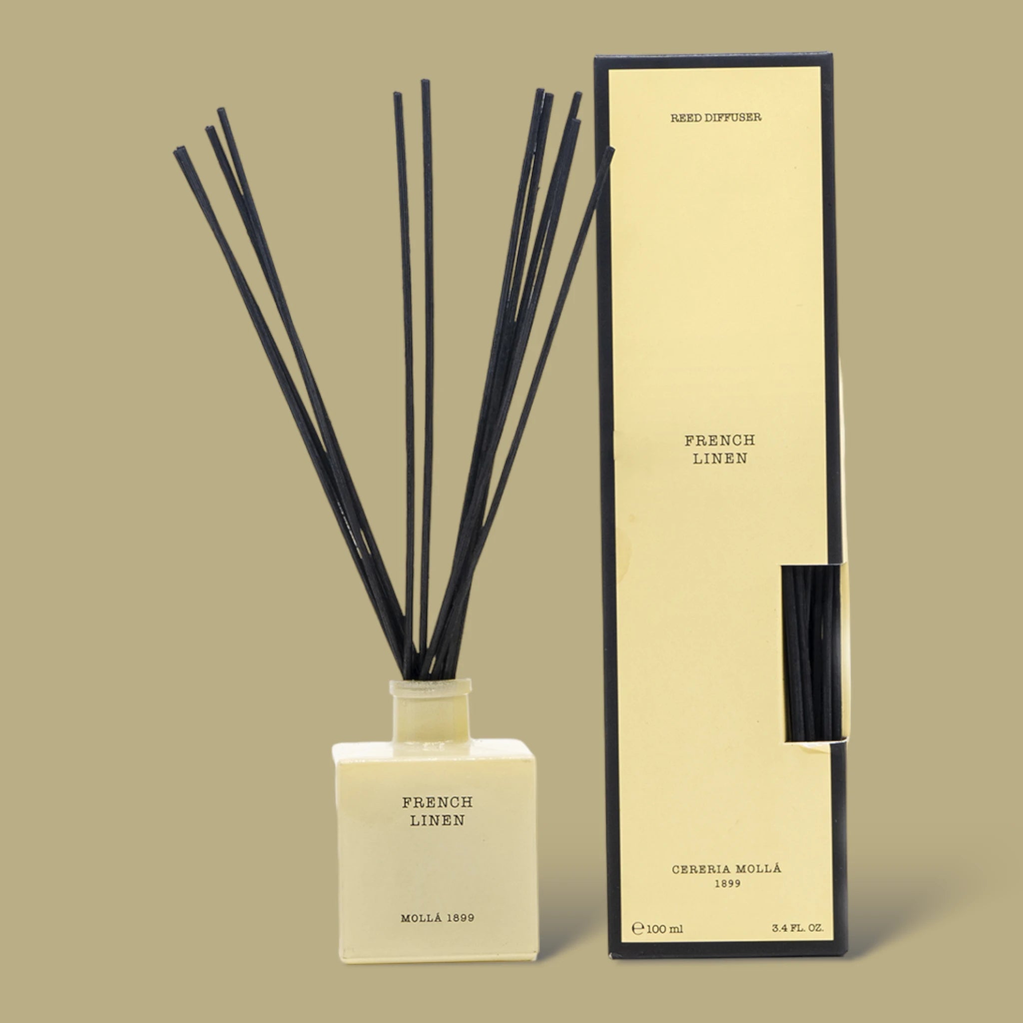 Parfum d’ambiance en lin français Cereria Molla 1899
