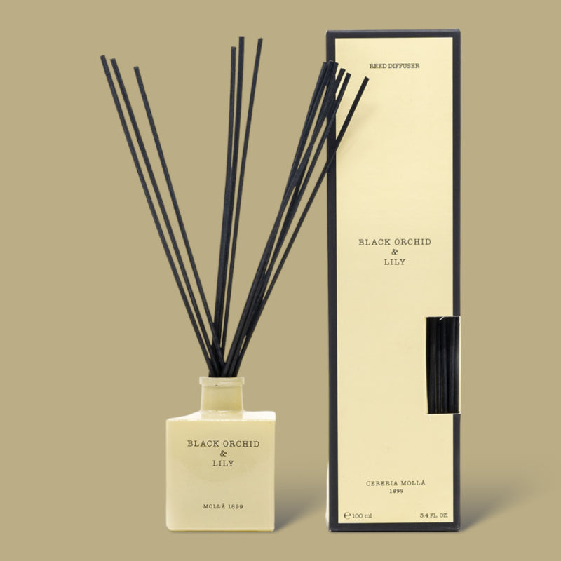 Black Orchid et Lily Diffuseur Cereria Molla