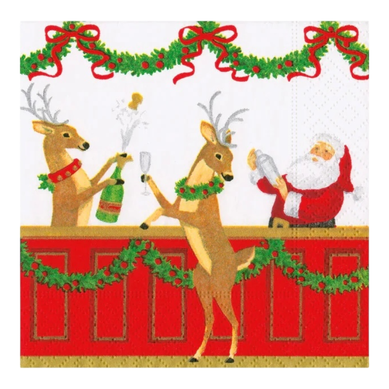 Cocktail Santa's Bar Cocktail Caspari