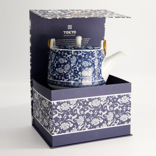 Théière bleue Tokyo Design Studio