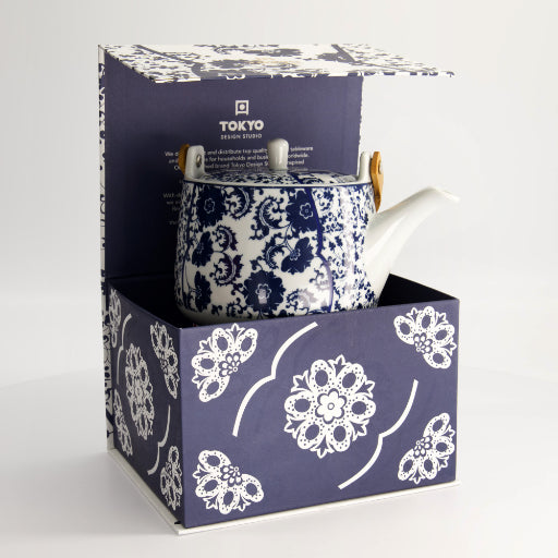 Théière bleue Tokyo Design Studio