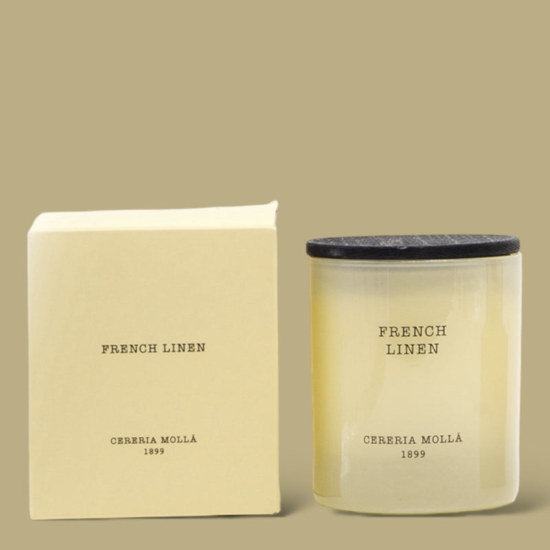 Bougie French Linen Cereria Molla