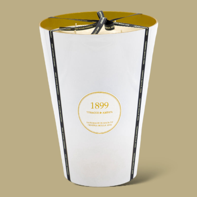 Bougie Tobacco et Ambre Cereria Molla