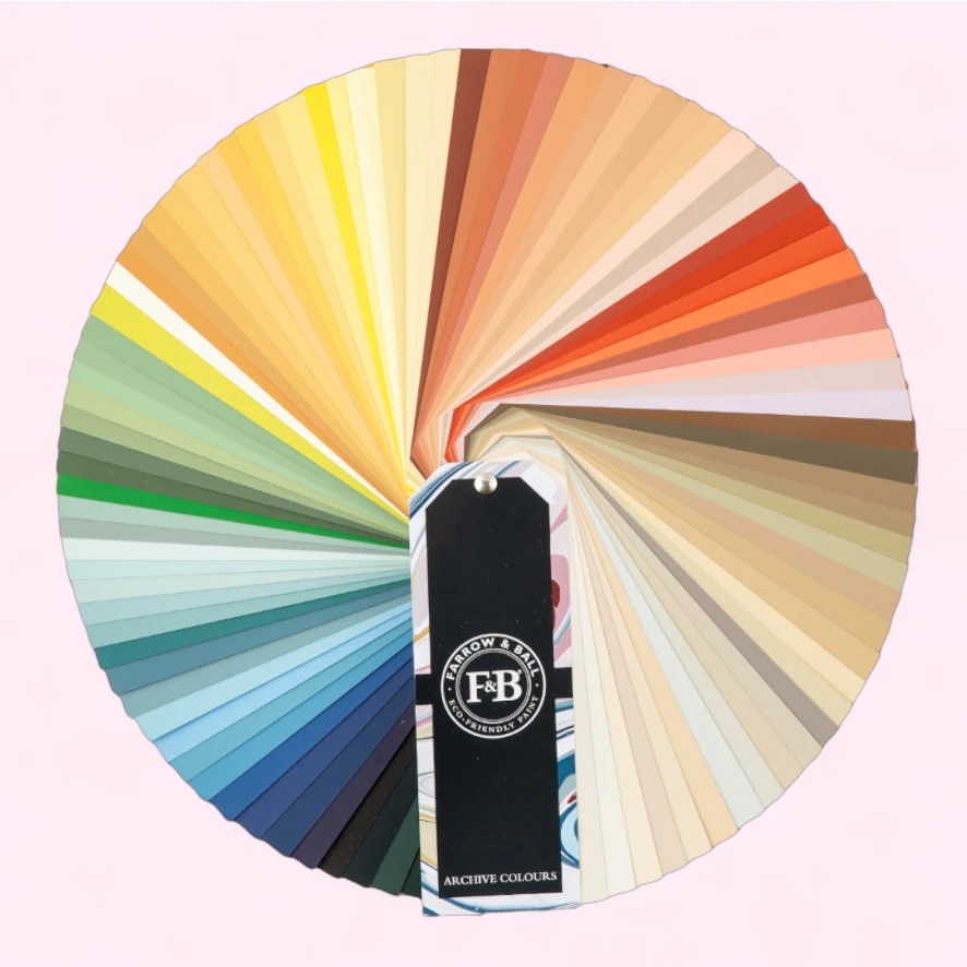Farrow & Ball F+B Farrow Ball Archive Colour Book Nuancier Archive Fan