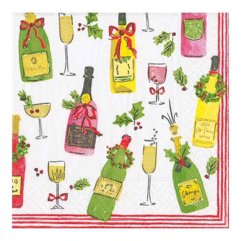 Casapari Serviette de table Tipsy and Toasty Cocktail 17680C