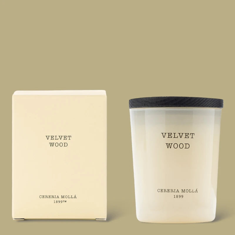 Cereria Molla 1899 Bougie parfumée Mini Velvet Wood MI5540