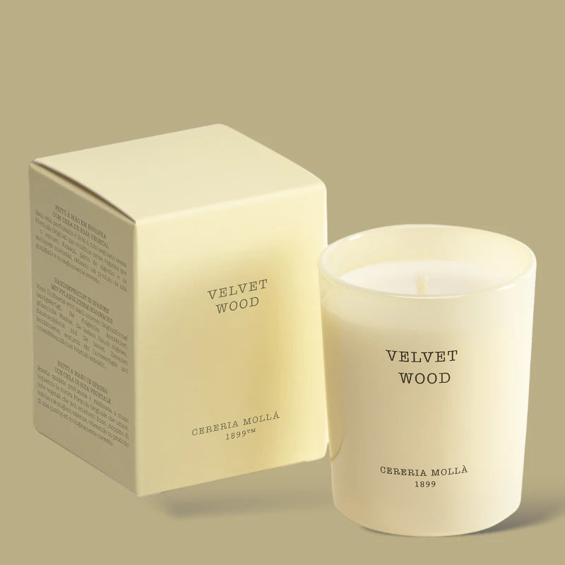 Bougie Velvet Wood Cereria Molla