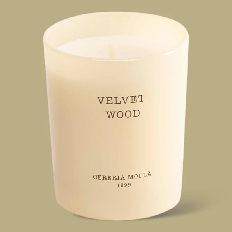 Bougie Velvet Wood Cereria Molla