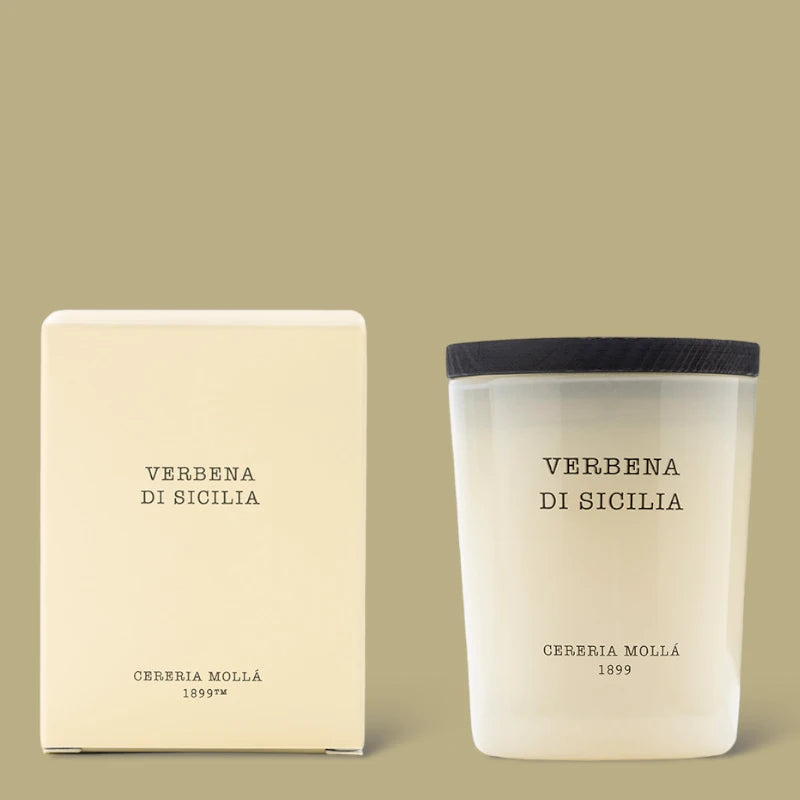 Cereria Molla 1899 Bougie parfumée Mini Verbena Di Sicilia MI5542