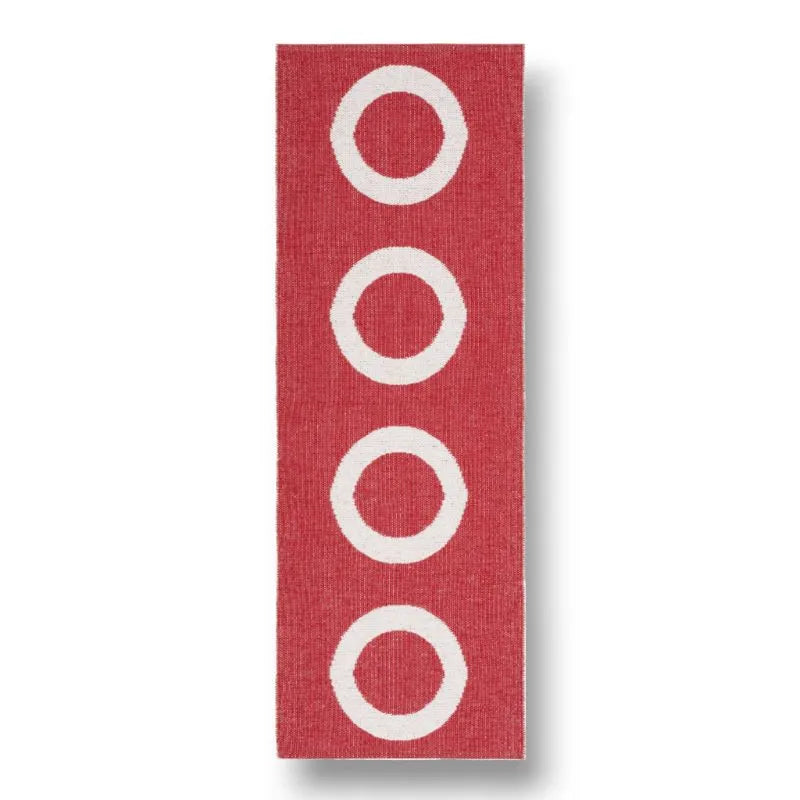 Circus Rouge Horreds Mattan Tapis