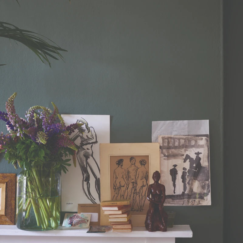 farrow and ball papier peint peinture murale farbtupfer interior design