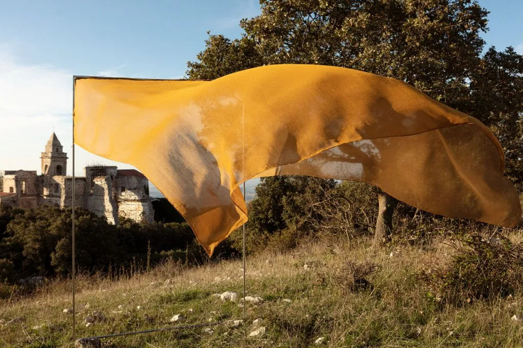 Christian Fischbacher Tissus Benu Chalk