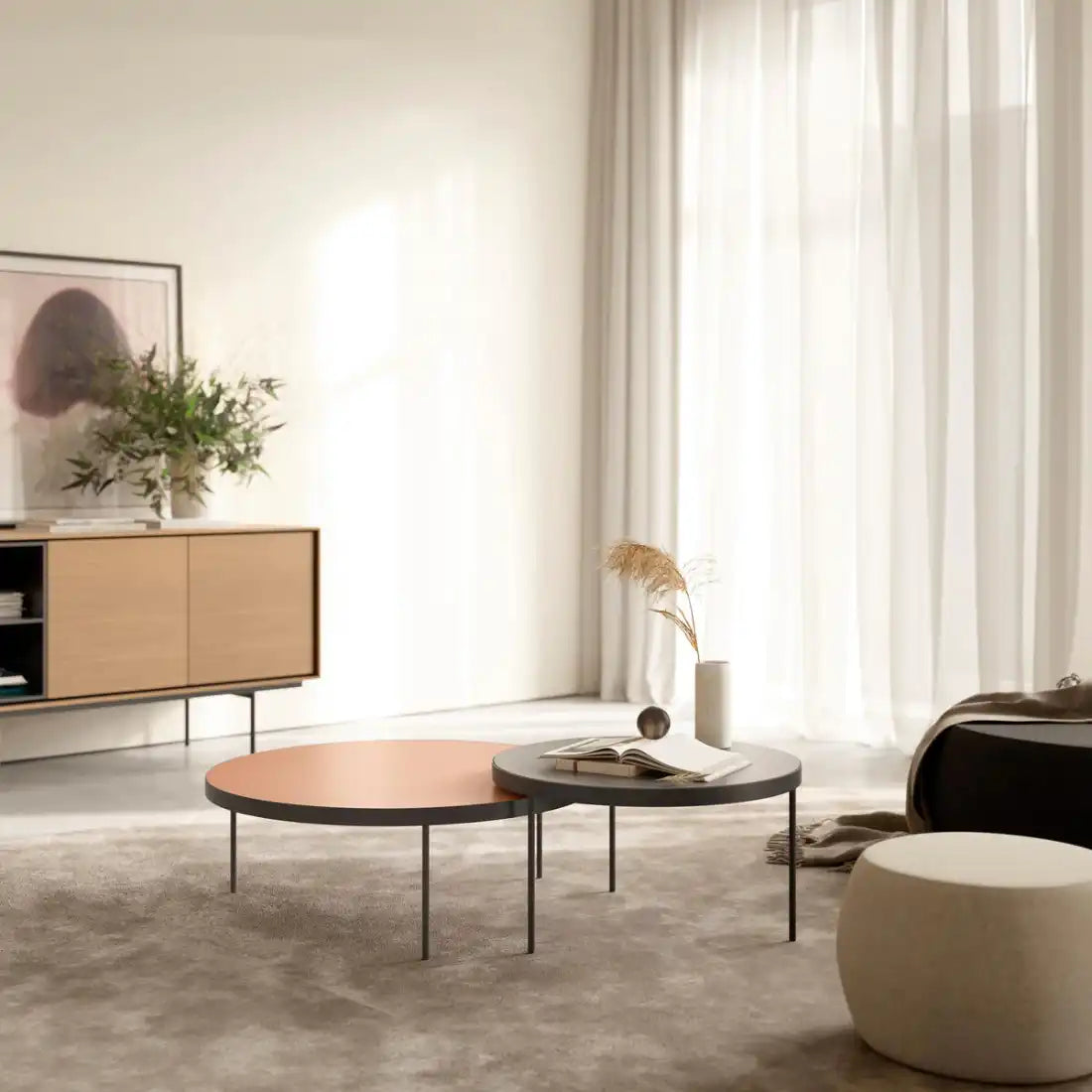 Treku Table de salon Table d'appoint Gau