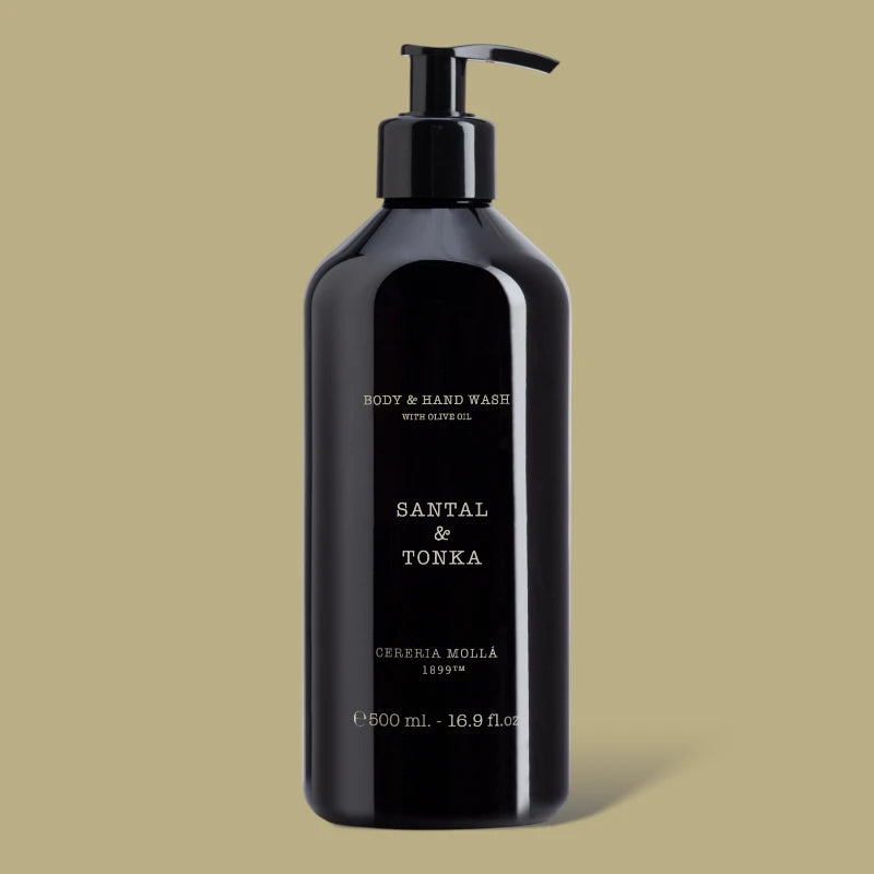 HW48 Savon Santal et Tonka 500ml Cereria Molla 1899