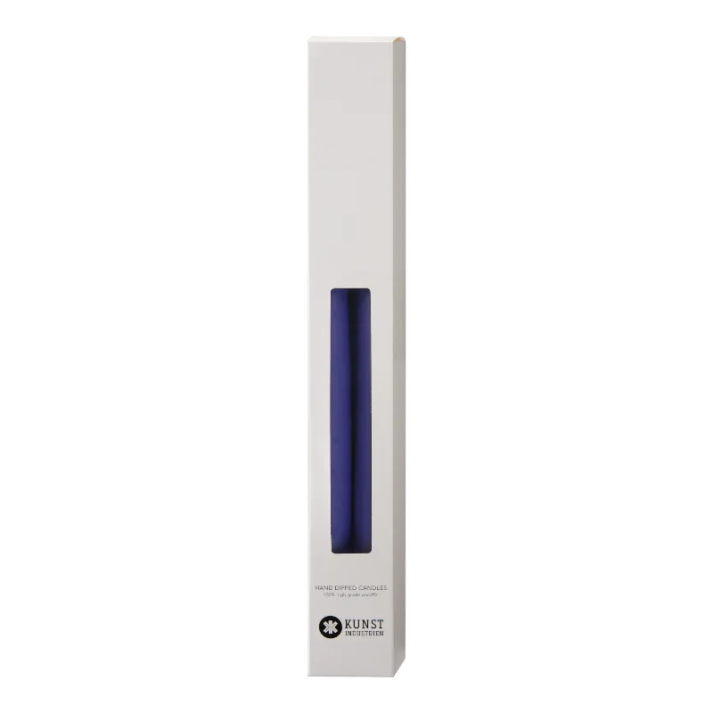 Industries d'art Bougies bâton 22 mm 35 cm True Blue