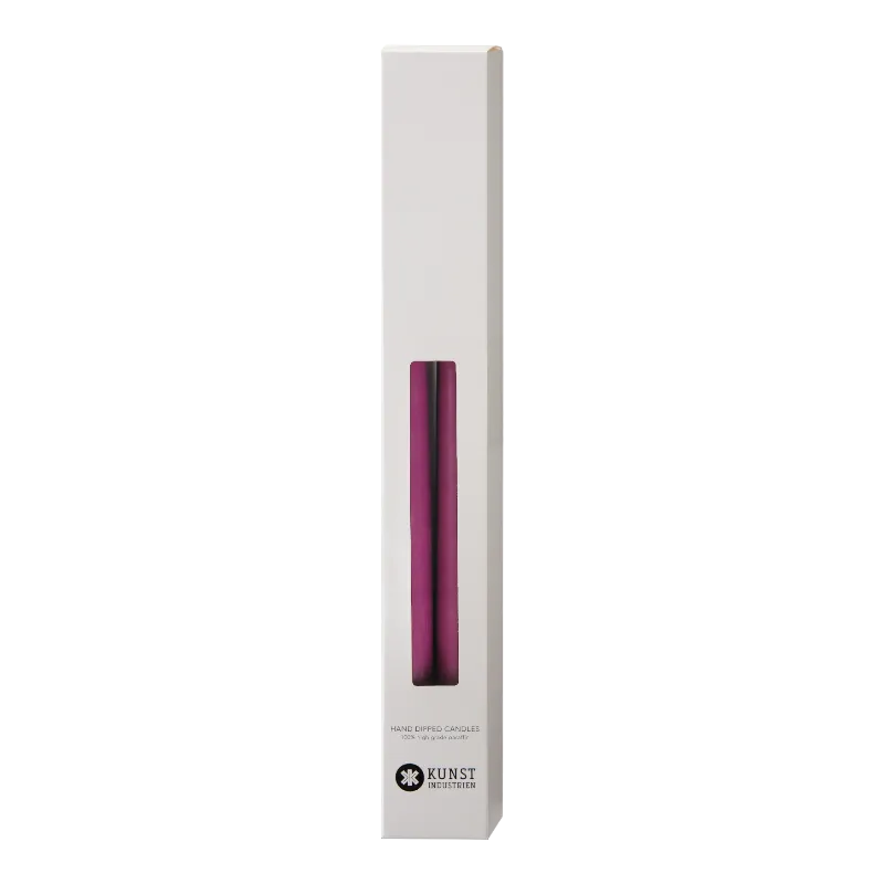 Industries d'art Bougies bâton 22 mm 35 cm Dark Heather
