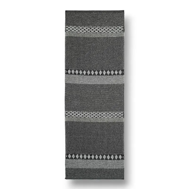 Tapis Horreds Mattan Forest Graphite avec du coton