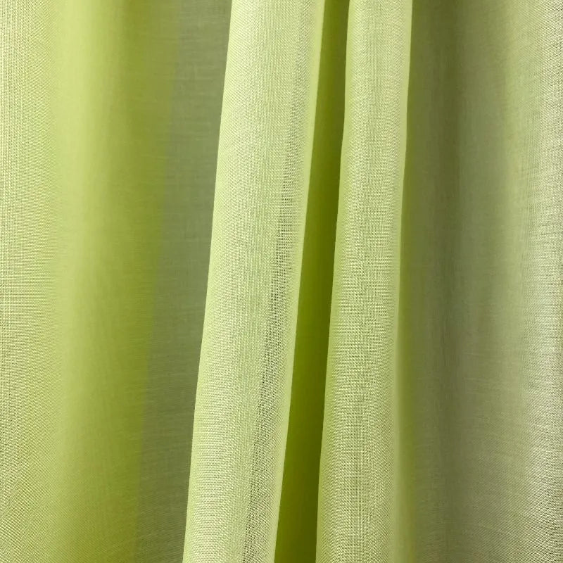 Lino Farbtupfer Rideau sur mesure Rideau sur mesure Vert Pastel