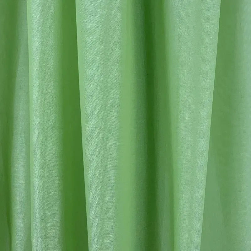 Lino Farbtupfer Rideau sur mesure Rideau sur mesure Vert