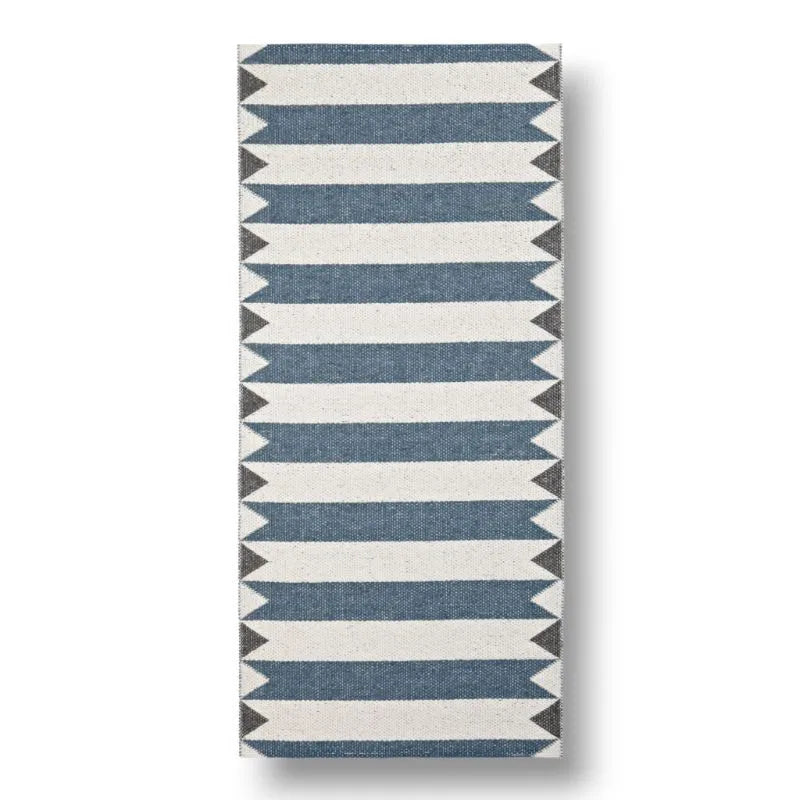 Peak Bleu Tapis Horreds Mattan