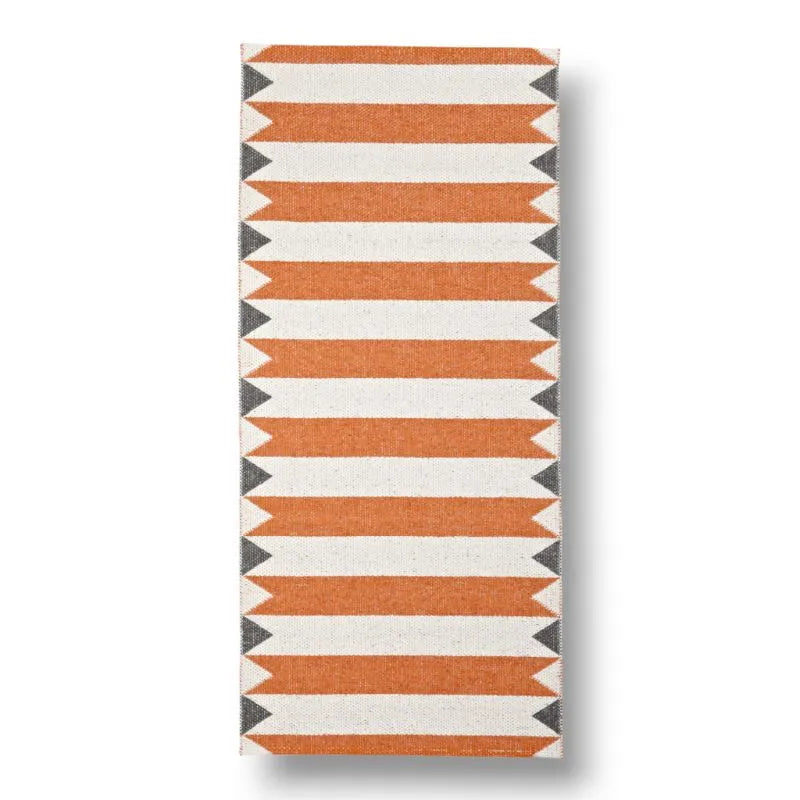 Peak Orange Tapis Horreds Mattan