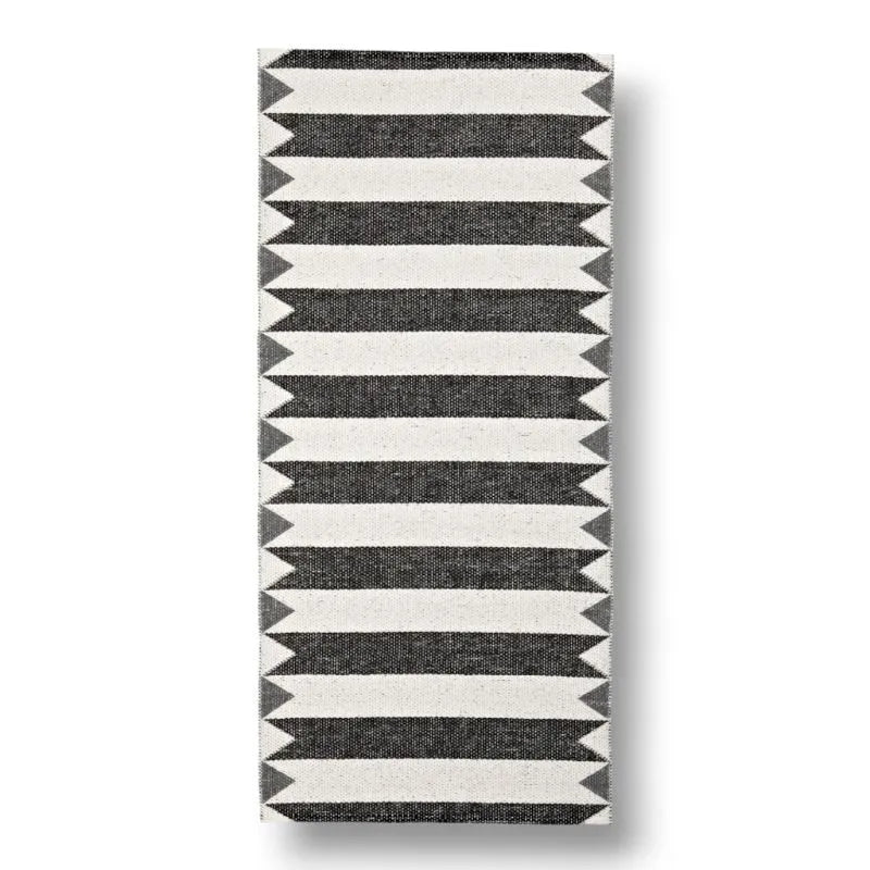Peak Noir Tapis Horreds Mattan