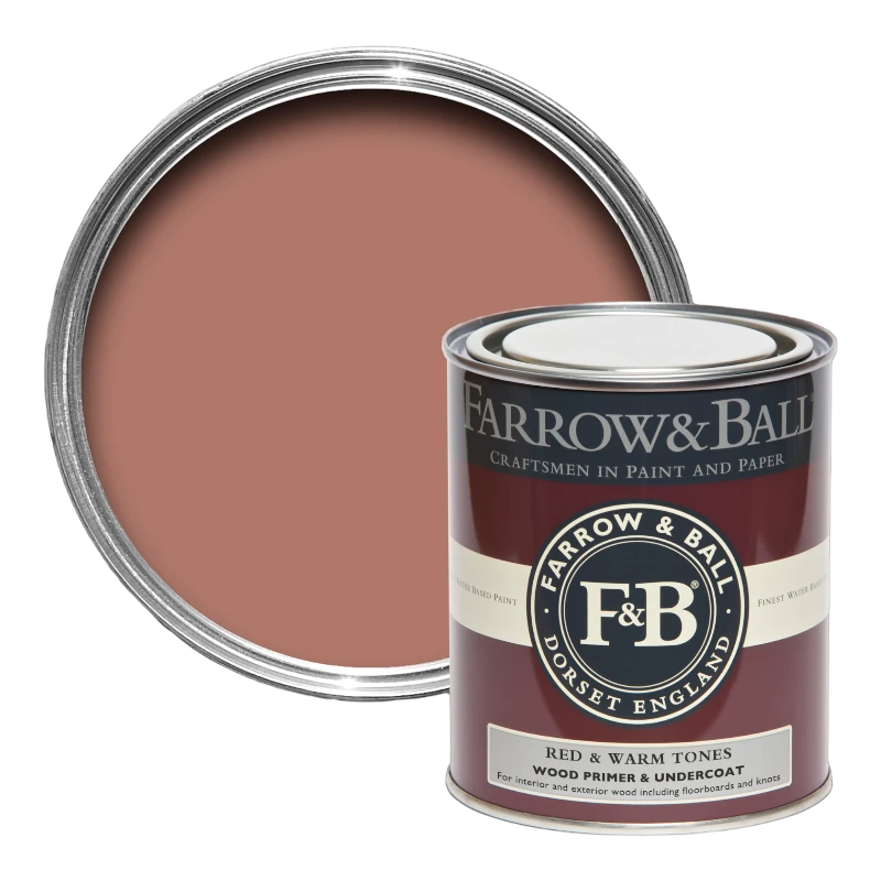 Farbtupfer Farrow & Ball Farrow Ball F+B Accessoires Apprêt Bois Apprêt Bois Rouge Red & Warm Tones