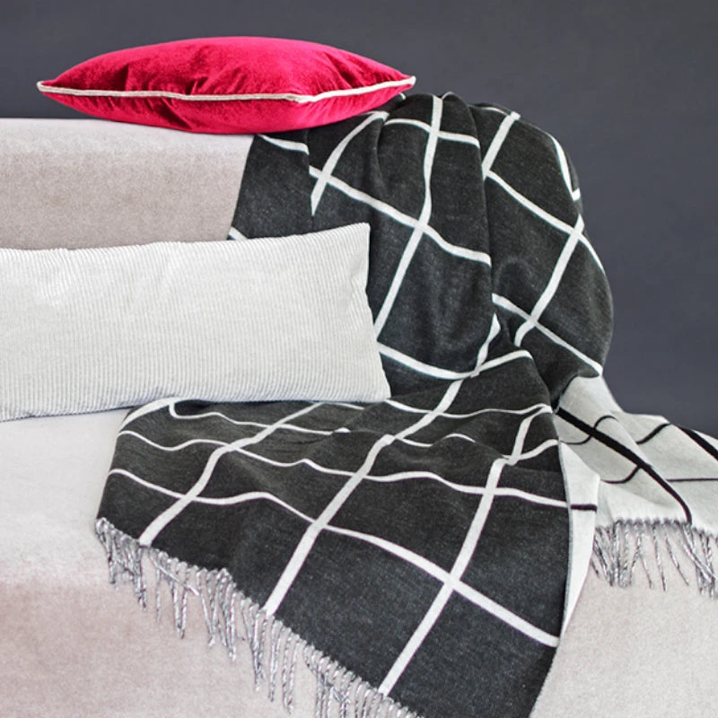Rohleder Home Collection Coussin Lounge Blanc
