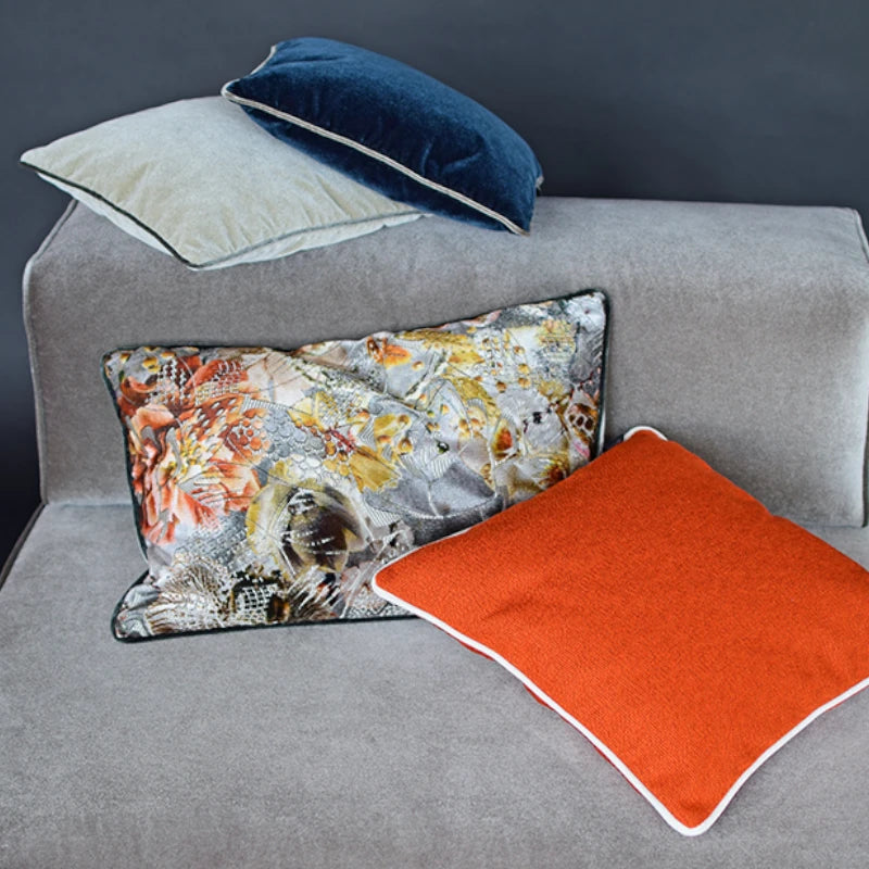 Rohleder Home Collection Coussin Ocean Orange