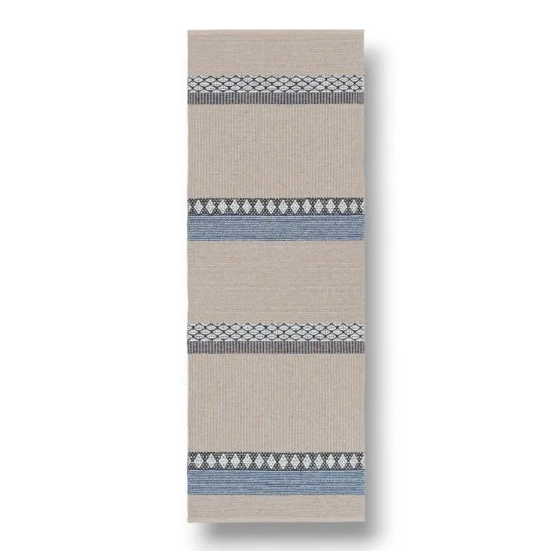 Savanne Bleu Tapis Horreds Mattan