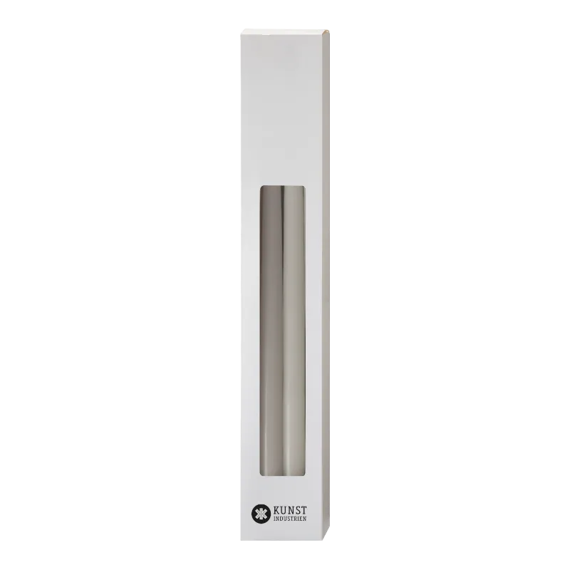 Industries d'art Bougies en tige 13 mm 28 cm Linnen