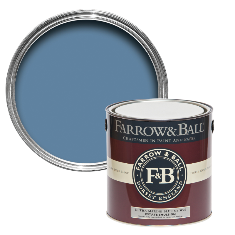 Farrow & Ball Farrow Ball couleurs bleu Ultra Marine Blue W 29
