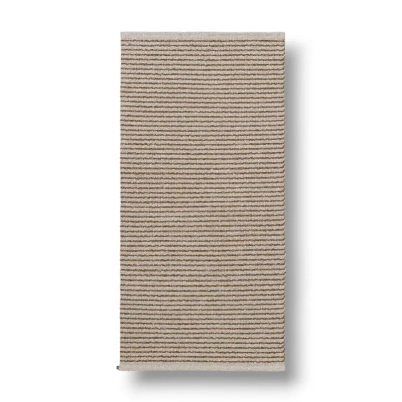 Vera Marron clair Tapis Horreds Mattan
