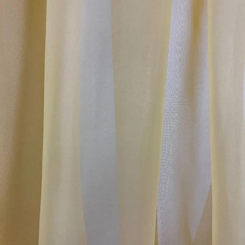 Voile Farbtupfer Rideau sur mesure Abricot