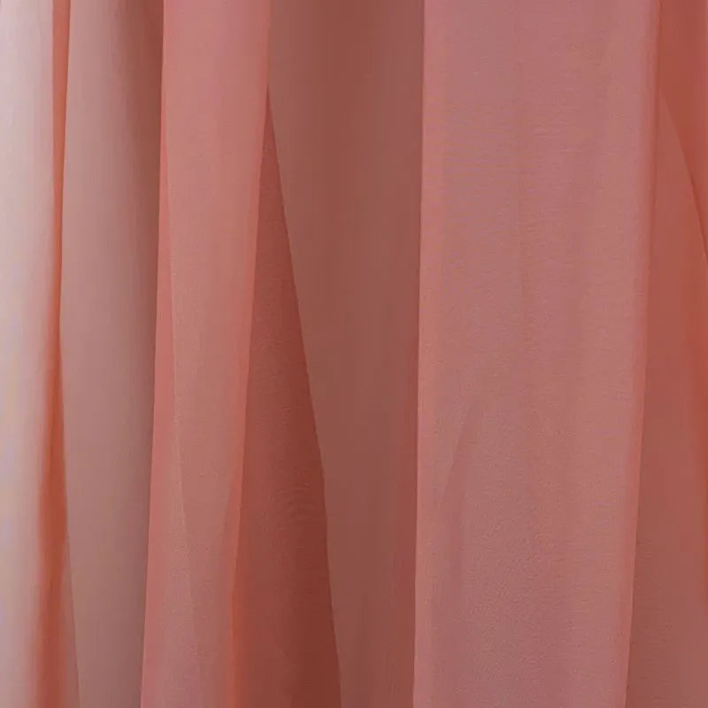 Voile Farbtupfer Rideau sur mesure Terracotta