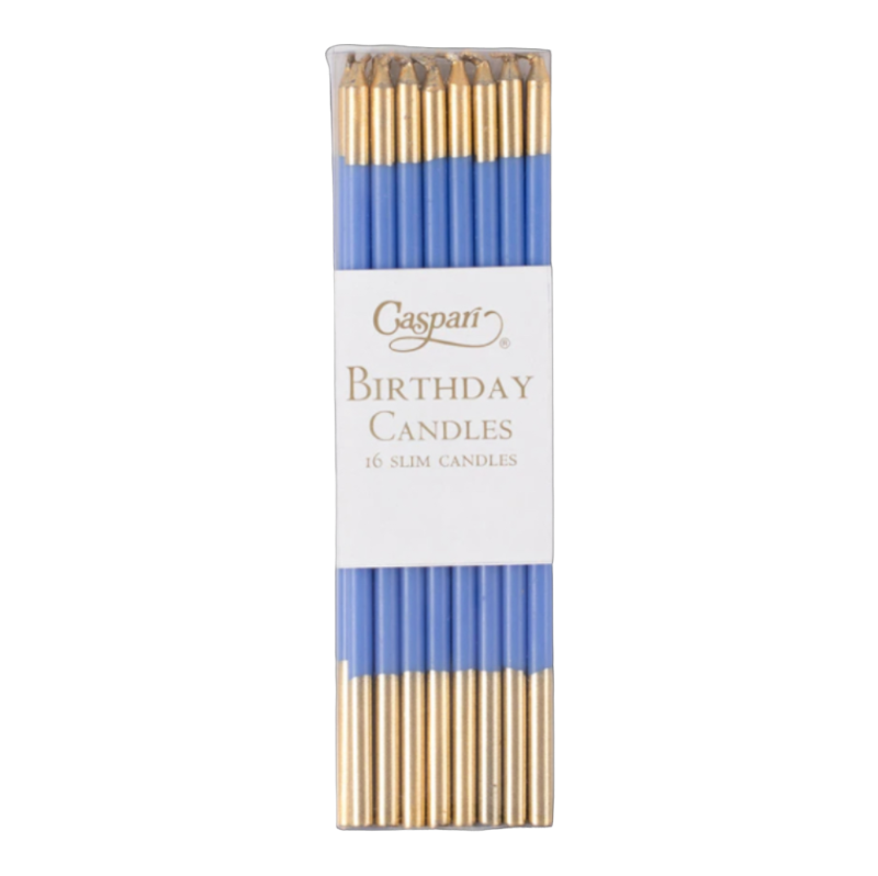 Birthday Candles Bougies d'anniversaire Caspari Royal