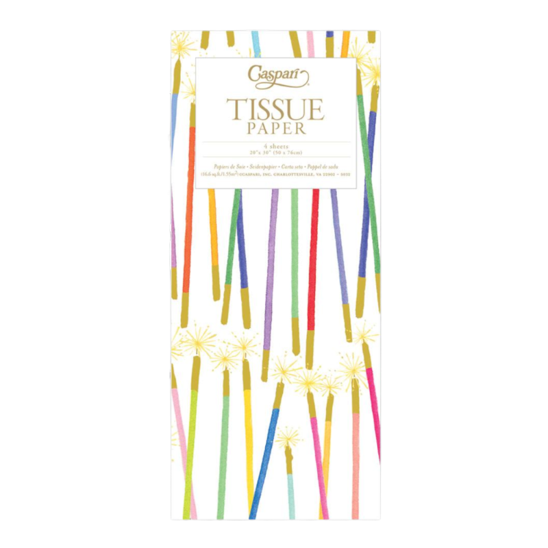 Papier de soie Caspari Party Candles