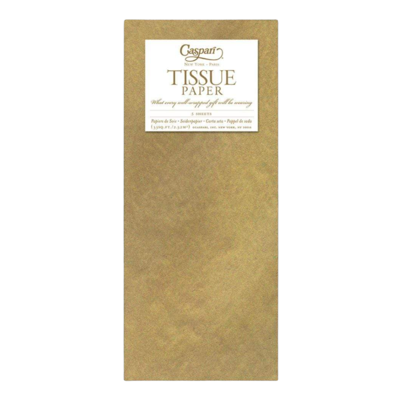 Papier de soie Caspari Gold