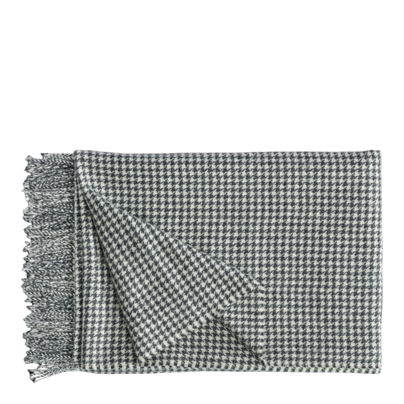 Christian Fischbacher Plaid Gentleman Couverture Gris Baby Alpaca