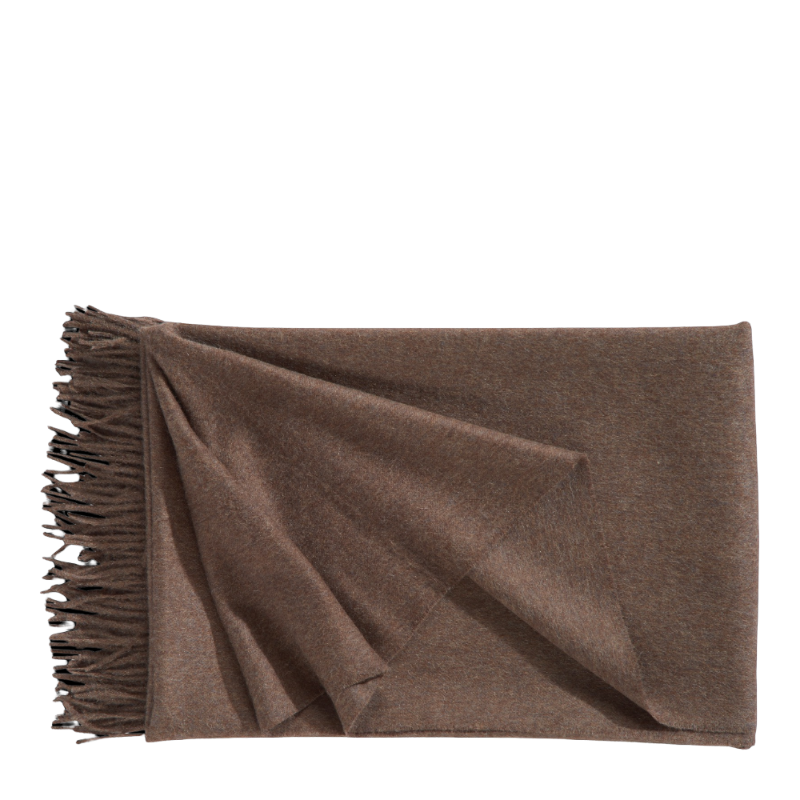 Christian Fischbacher Plaid Puro Baby Alpaca Mocha