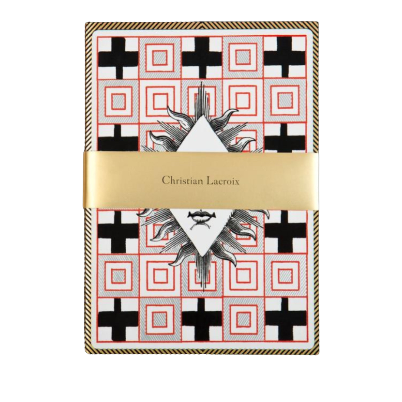 Christian Lacroix Poker Face Carnet de notes A5