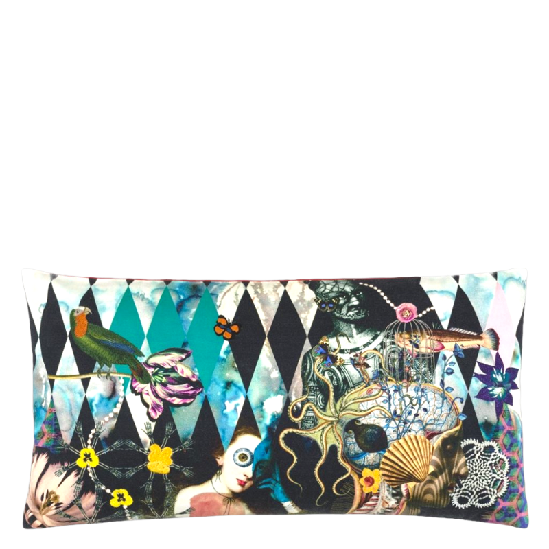 Christian Lacroix Coussin Insolite Arlequin