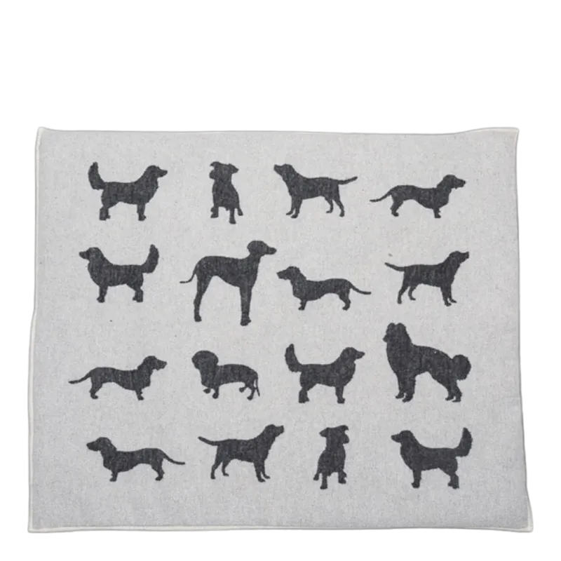David Fussenegger Dog Silhouettes Tapis pour chien