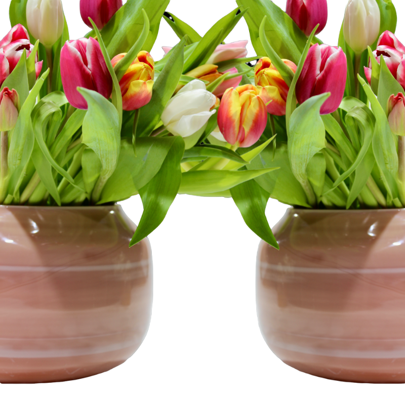 Dekocandle Vase Potpourri Grand Orange