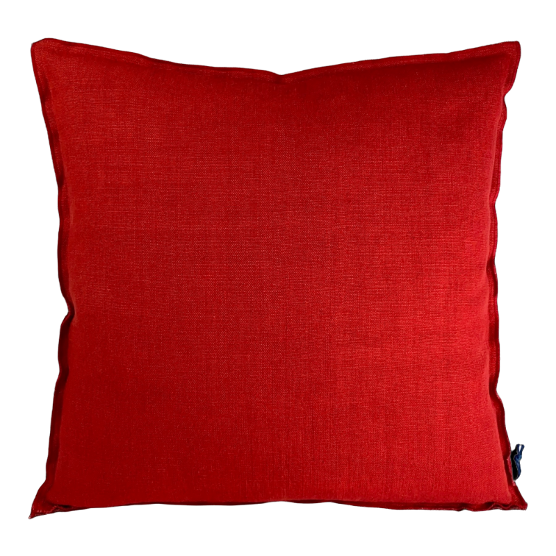 Designers Guild Coussin Brera Lino Rouge 45 x 45 cm