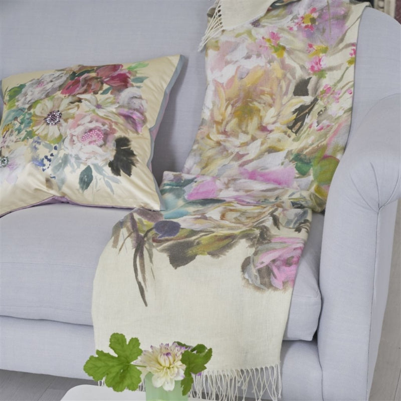 Designers Guild Coussin Palissy Camelia Jaune