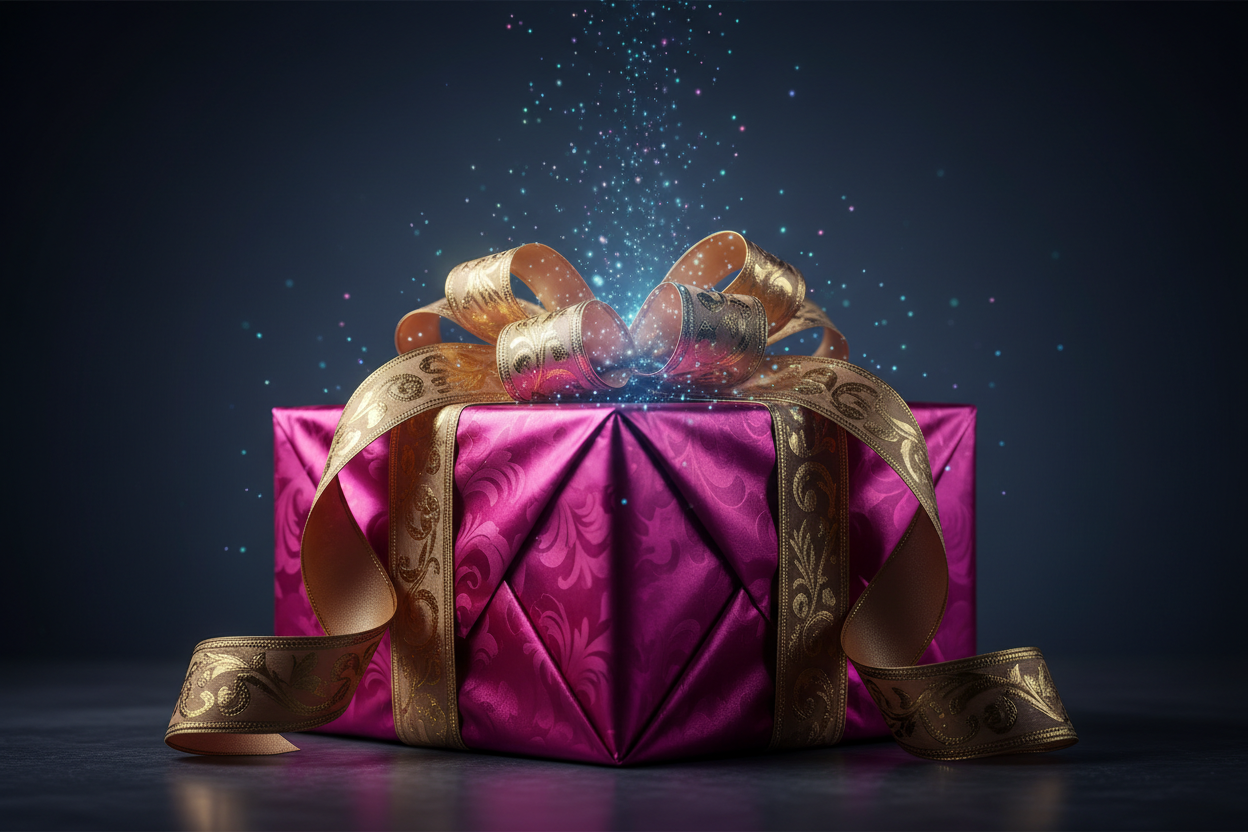 remplace le violet par plus de rose pour le logo