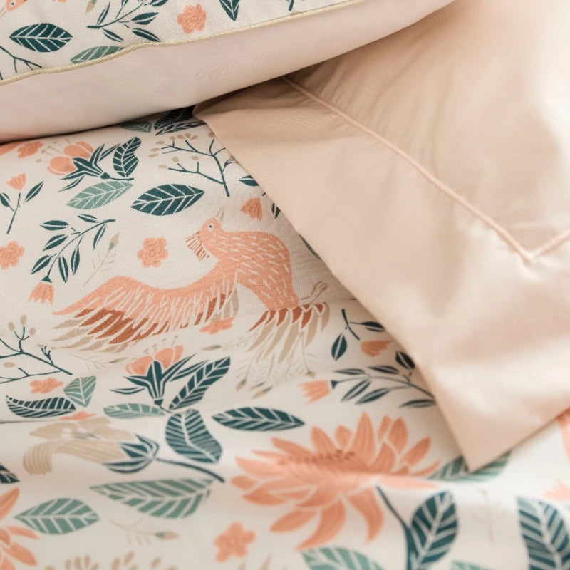 Essix Fabuleuse Rose Parure de lit 65 x 65 cm